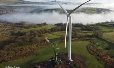 Graig Fatha Wind Turbine, Llantrisant, South Wales